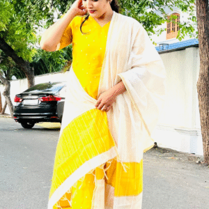 COTTON LENIN CHUDITHAR SET-1020