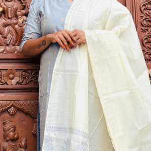 RAW SILK CHUDITHAR SET-1030