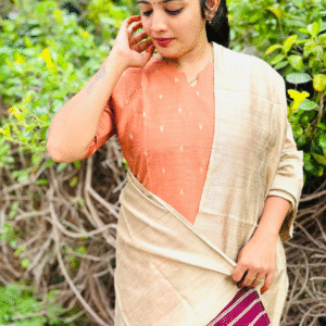 RAW SILK CHUDITHAR SET-1031