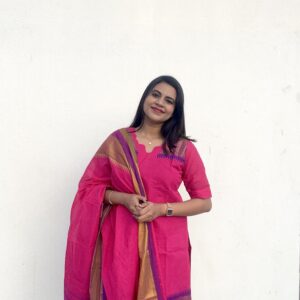 HANDLOOM COTTON TOP & DUPPATTA-1049